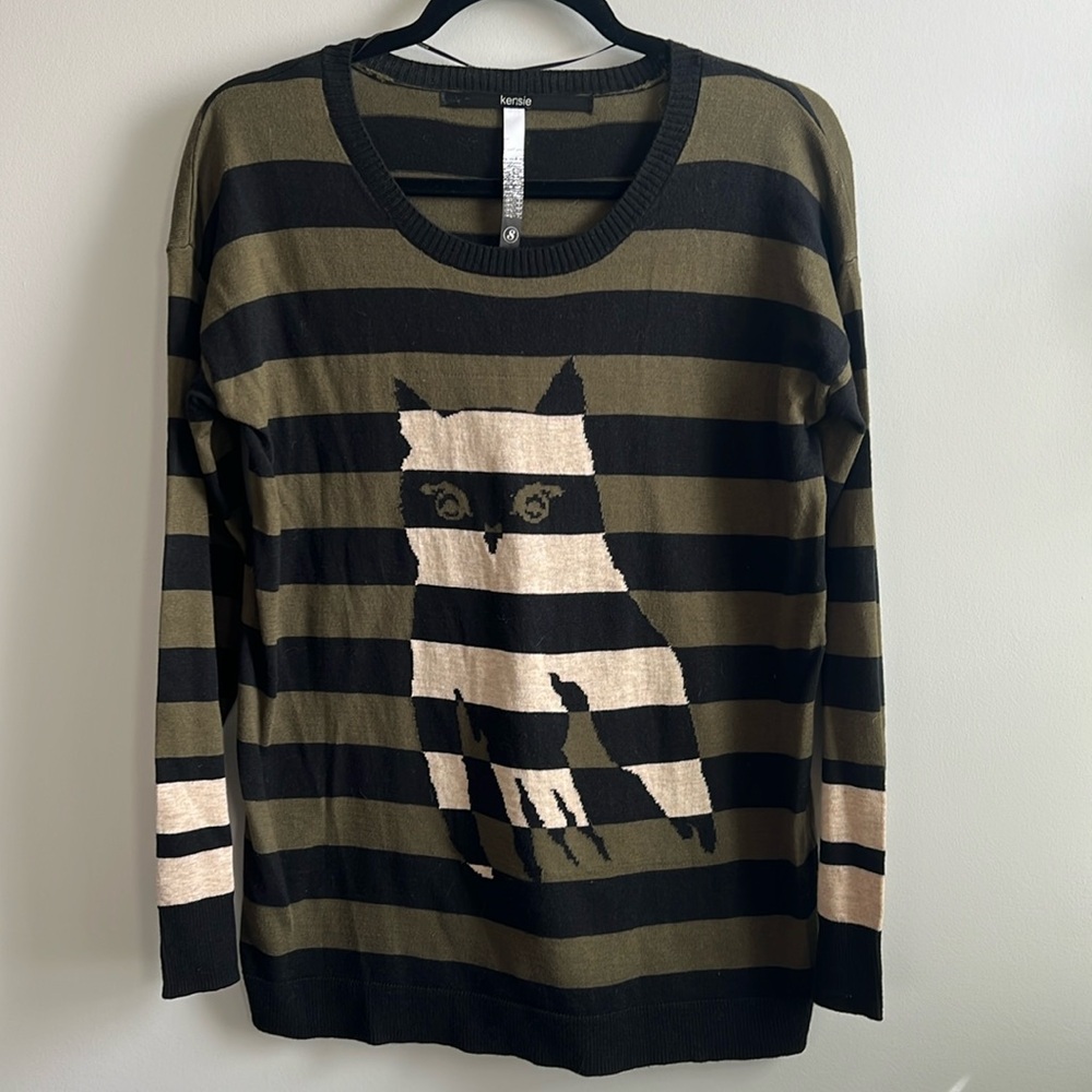 Kensie owl sweater